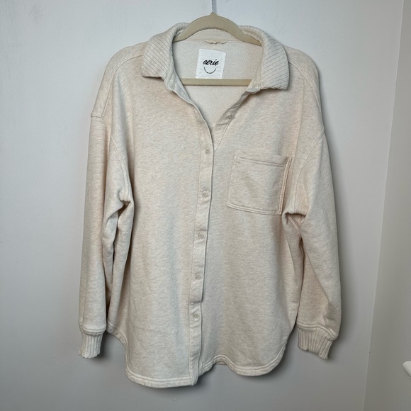 Aerie LumberJane Fleece Shirt - Oversized Fit - Picture 6 of 12